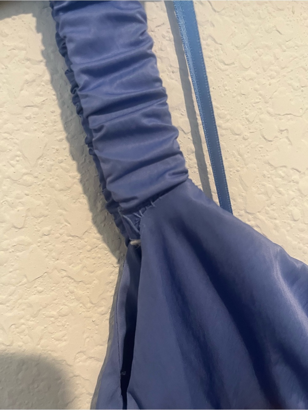 Free People Alinda Dress in Blue Iris Off the Shoulder Midi Pockets Size 10 - Picture 7 of 11